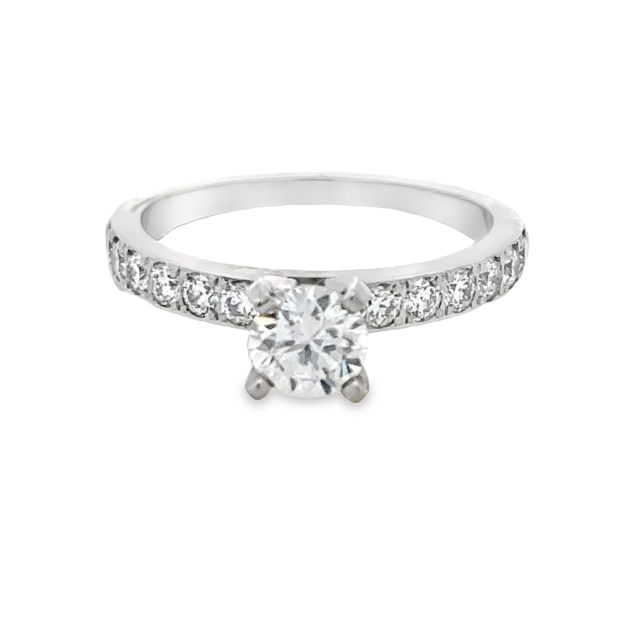 Diamond 14KW Engagement Ring