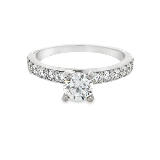 Benchmark 14KW Engagement Ring Center DIA 0.48ct