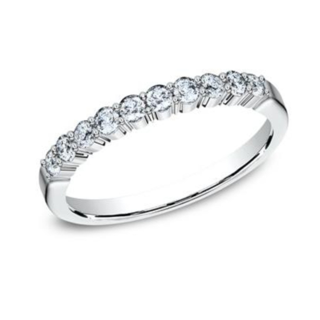 Diamond Petite Prong 9-Stone Band