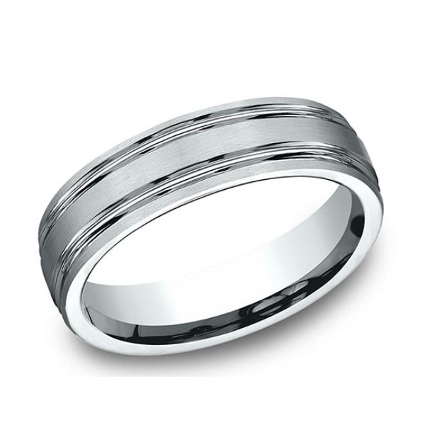 Comfort-Fit Design Wedding Band