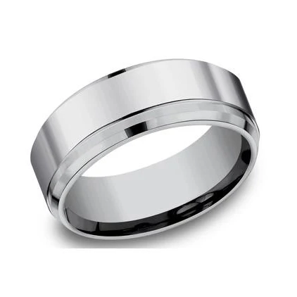 Comfort fit wedding ring