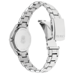 Citizen Silhouette Crystal Womens Crystal Accent Silver Tone Stainless Steel Bracelet Watch