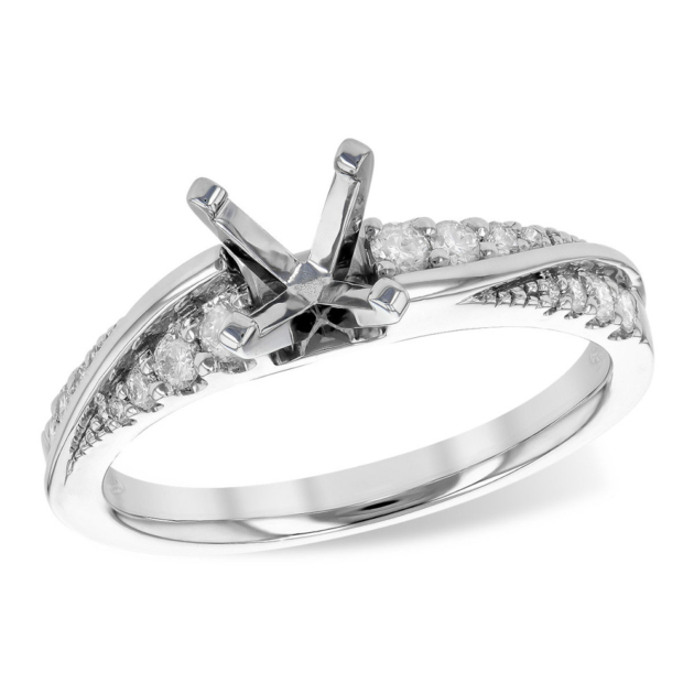 Semi Diamond ring