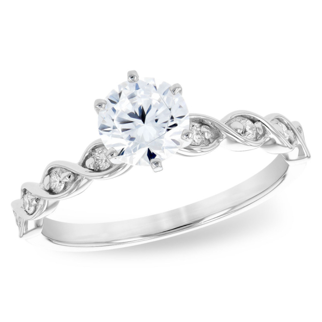 Semi Diamond ring