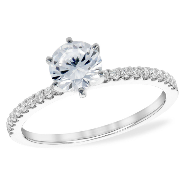 Semi Diamond ring