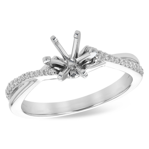 Semi Diamond ring