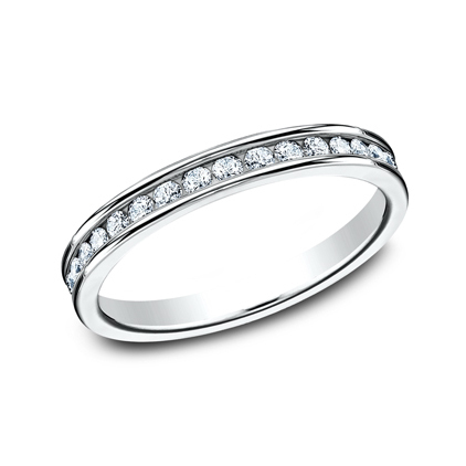 The Queen Metal: 14K White Gold Stones: 16 channel set diamonds