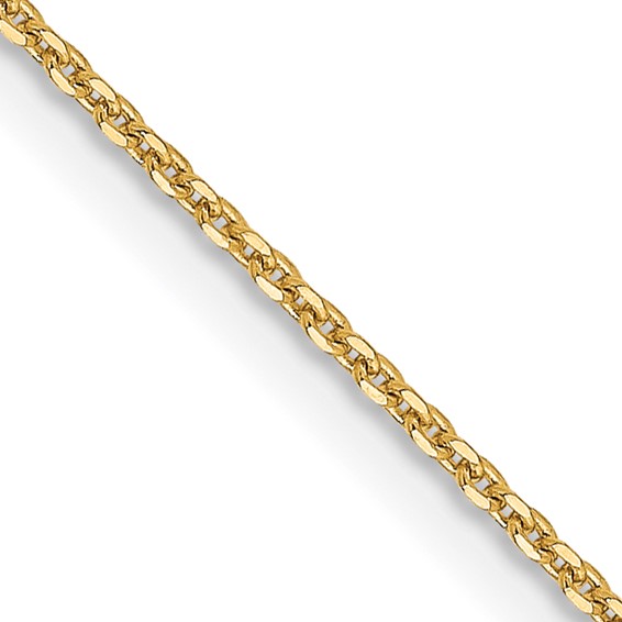 Leslie's 14K 1.0 mm D/C Cable Chain