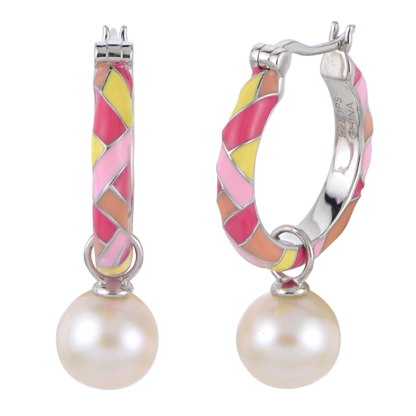 Sterling Silver Freshwater Pearl Earring