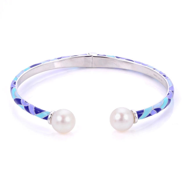 Sterling Silver Freshwater Pearl Bracelet 9.5-10MM | 7in Metal: Sterling Silver 925 Stone: Freshwater Pearl 9.5-10mm Size: 7in