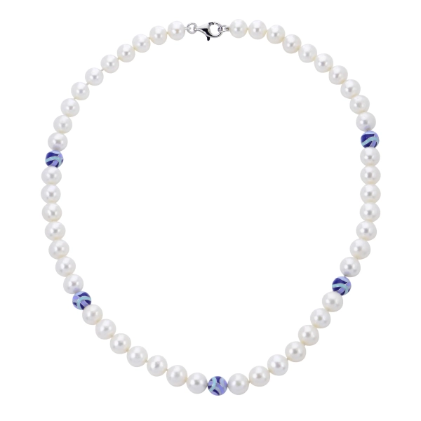 Sterling Silver Freshwater Pearl Necklace