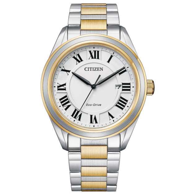 Citizen Men's Eco-Drive Arezzo Two-Tone Stainless Steel Watch