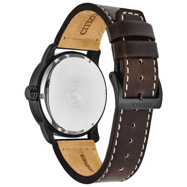 Citizen Eco-Drive Men's Chandler Leather Watch