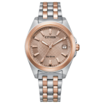 Citizen Corso Womens Two Tone Stainless Steel Bracelet Watch
