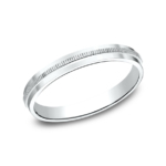 The Designer Band in 14K White Gold, 2MM