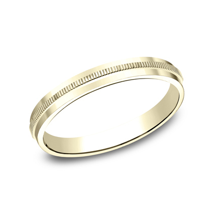 The Designer Band in 14K Yellow Gold, 2MM