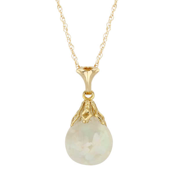 Floating Opal on 18″ Chain