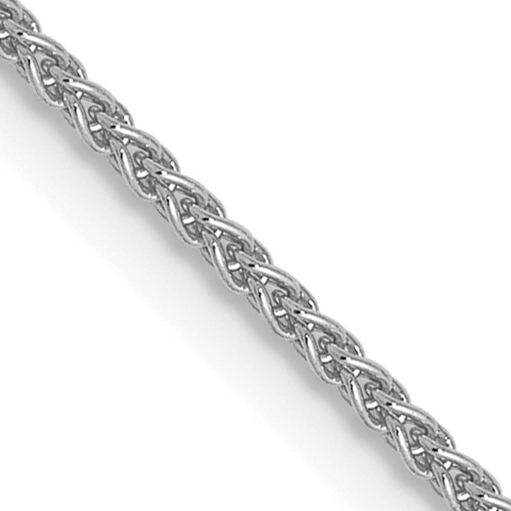 Leslie's 14K White Gold 0.8mm Spiga Chain