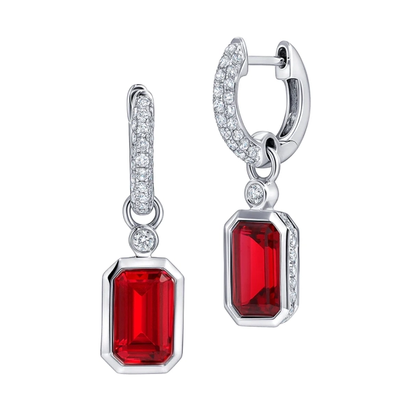 Ruby Earrings