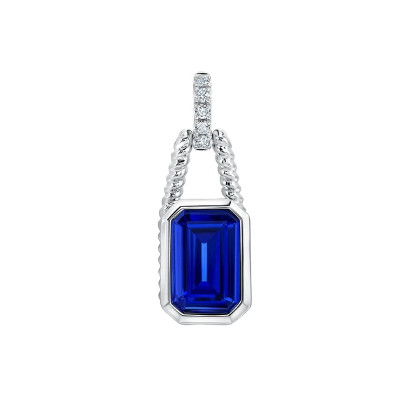 Blue Sapphire Pendant