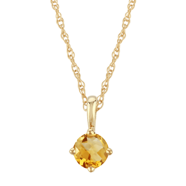 14KG 4MM CITRINE