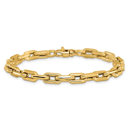 Leslie's 14K Polished Fancy Link Bracelet