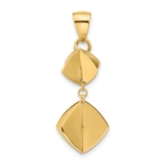 Leslie’s 14K Polished Fancy Dangle Pendant