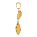 Leslie’s 14K Polished Fancy Dangle Pendant