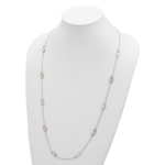 14K Two-tone Fancy Link Necklace