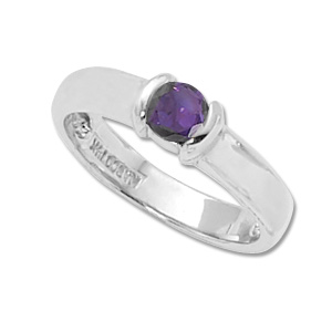 SS 4.5MM RND AMETHYST