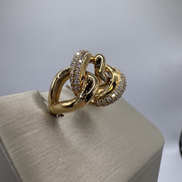 14k Yellow Gold Diamond 0.48ctw Fashion Ring - Image 2