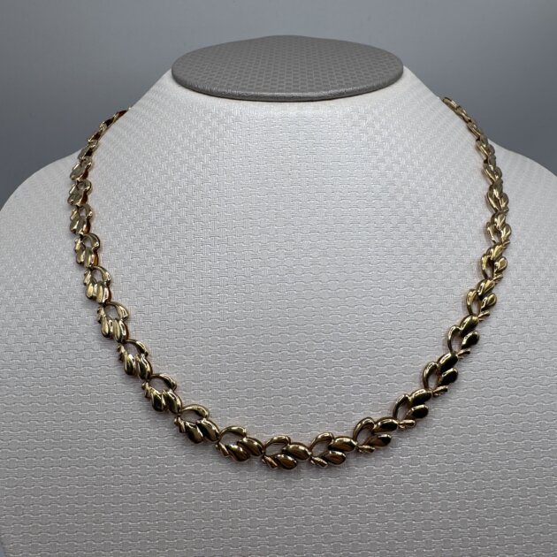 14k Yellow Gold Necklace 13.3gm 16 3/4"