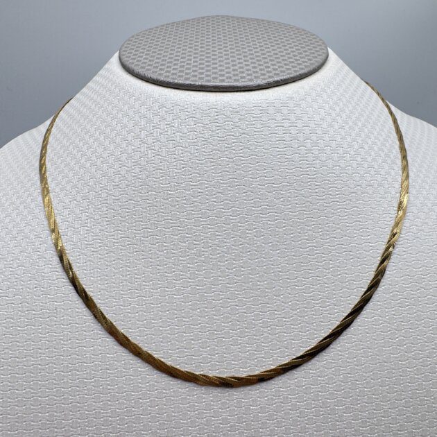 10k Yellow Gold Necklace 18"