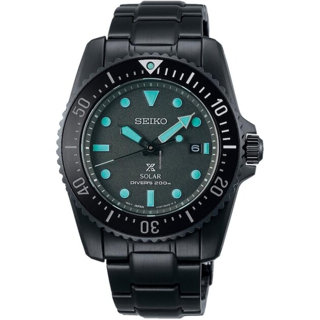 Seiko Prospex Black Series Night Vision Solar Diver | Limited Edition | 200M | Sapphire Crystal | 38.5mm