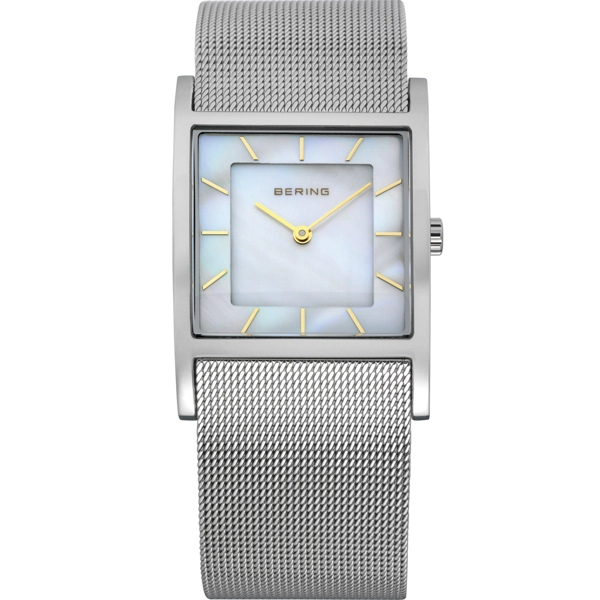 Bering Women's Watch 26mm | Mother of Pearl Dial | Sapphire Crystal | Milanese Strap | 5 ATM