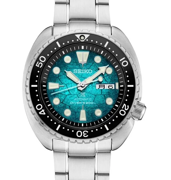 Seiko Prospex Automatic Diver’s Watch | Green Dial | 45mm | 200M | Sapphire Crystal