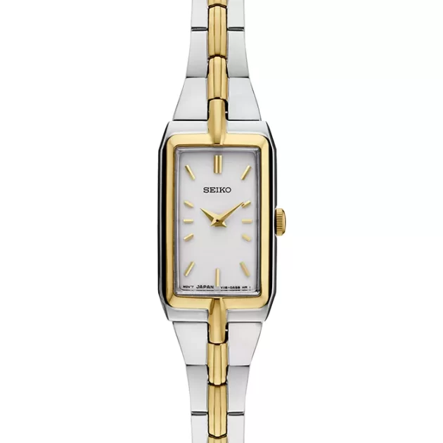 Seiko Essentials SWR044 Women's Two-Tone Quartz Watch