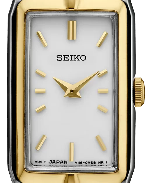 Seiko Essentials SWR044 Women's Two-Tone Quartz Watch