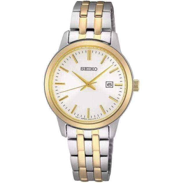 Seiko Essentials SUR410 Two-Tone Women's Quartz Watch